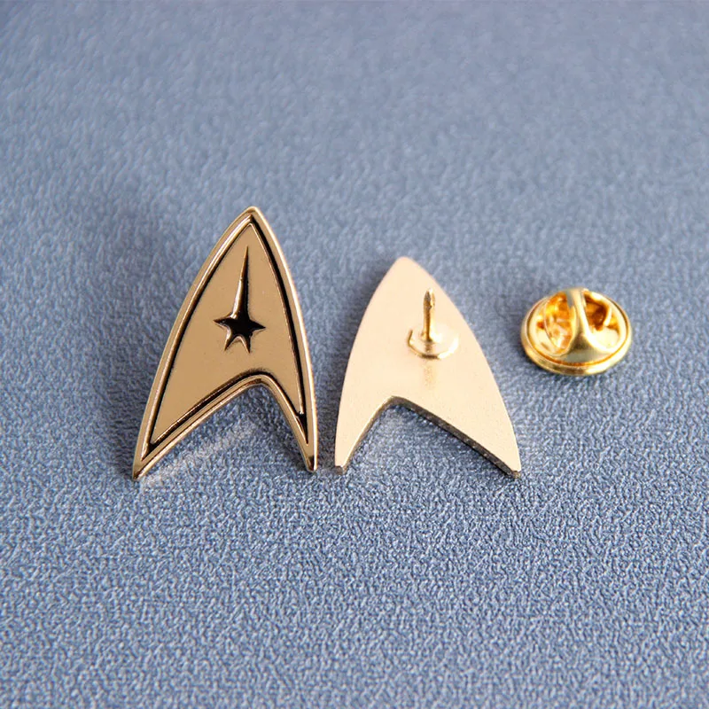 

Hot Selling Starfleet Same Brooches Fashion Alloy Jewelry Exquisite Creative Accessories Bag Pin Movie Souvenirs Gift Wholesale