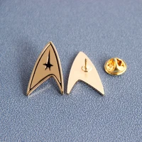 hot selling starfleet same brooches fashion alloy jewelry exquisite creative accessories bag pin movie souvenirs gift wholesale