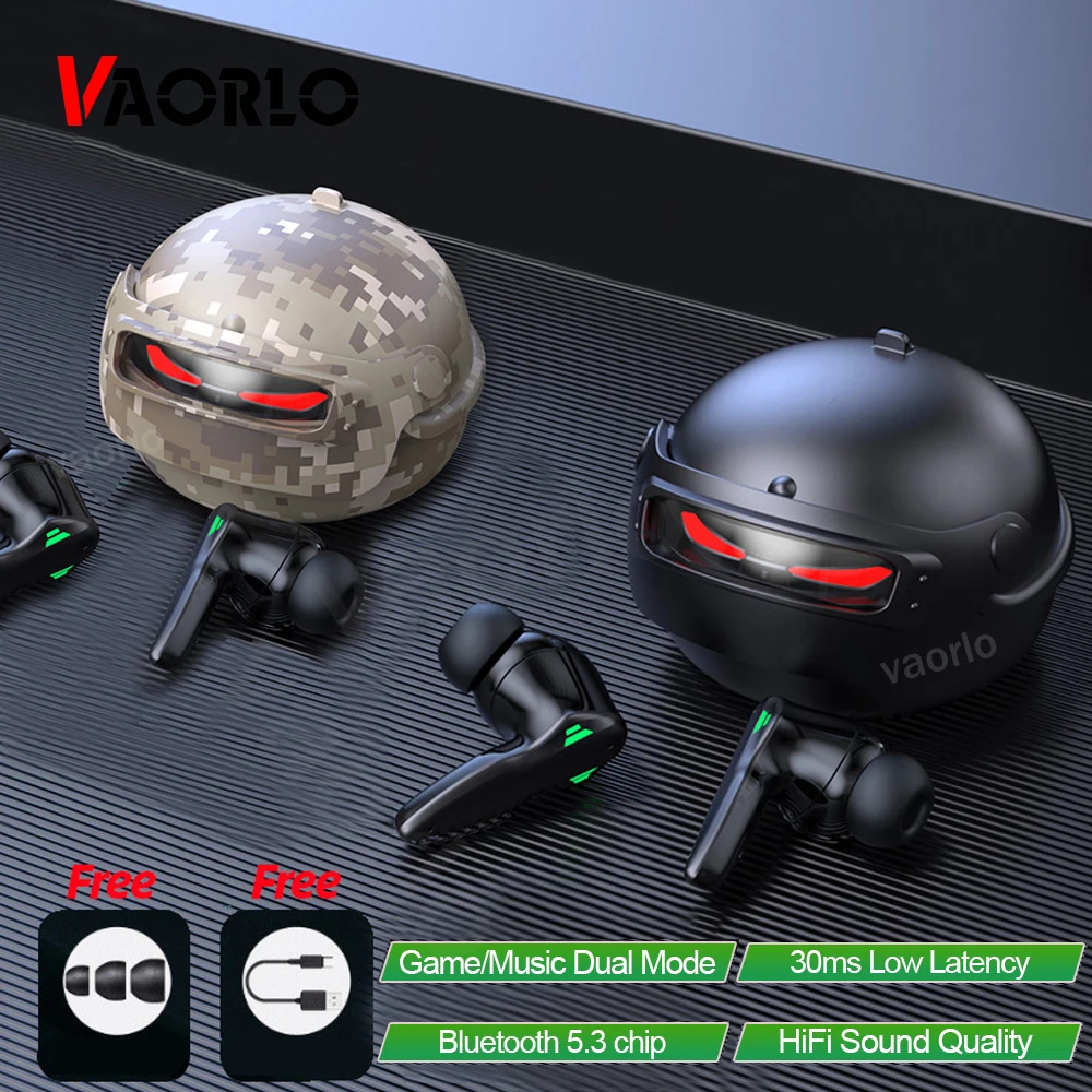 

3D Gaming Earphone TWS Bluetooth 5.3 Low Latency Wireless Headphone Noise Cancelling Sport Earbud In-ear Ultra-long Battery Life