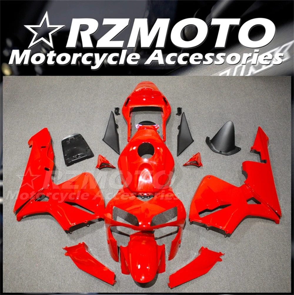 

4Gifts Injection Mold New ABS Motorcycle Fairings Kit Fit For HONDA CBR600RR F5 2003 2004 03 04 Bodywork Set Custom Red Glossy