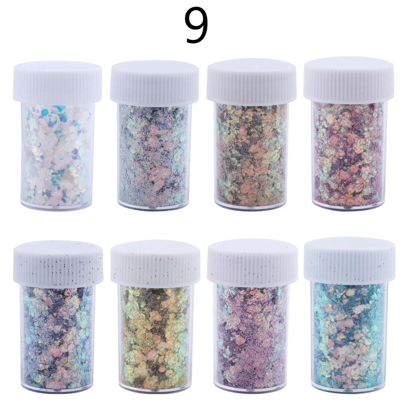

Diy Epoxy Resin Material Fairy Pupil Sequins Eye Makeup Sequins Gradient Powder