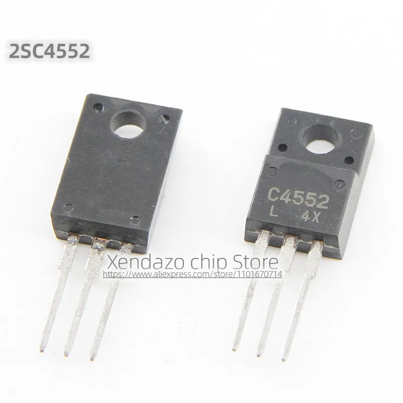 Парные трубки 2SC4552 C4552 / 2SA1744 A1744, оригинальный подлинный силовой транзистор в упаковке 10 шт.