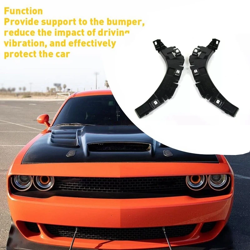 

Опорный кронштейн для заднего левого и правого бампера 2008-2022 Dodge Challenger 68026644AF,68026645AF