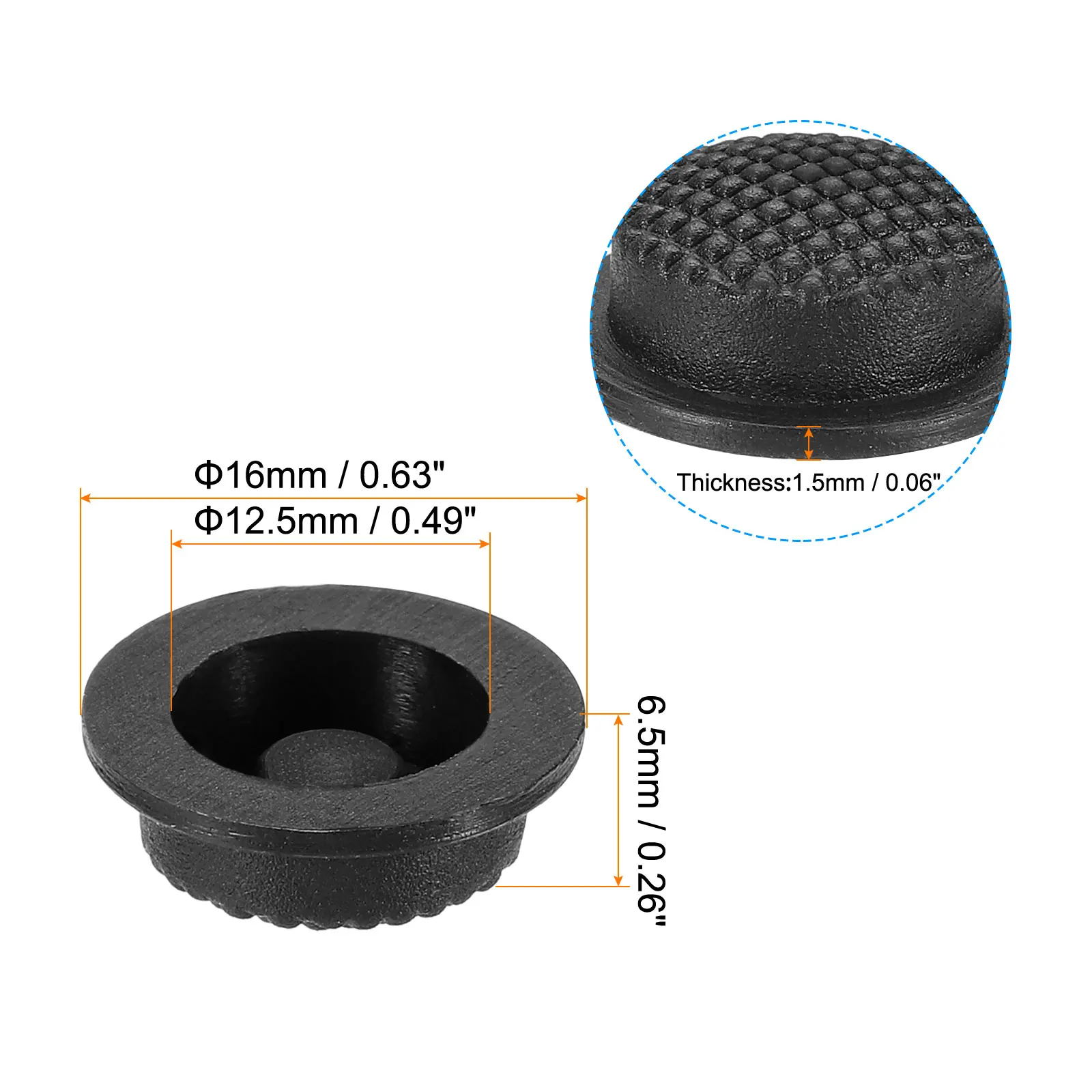 

Силиконовые крышки переключателей для фонарей 12,5/14,5/16 мм