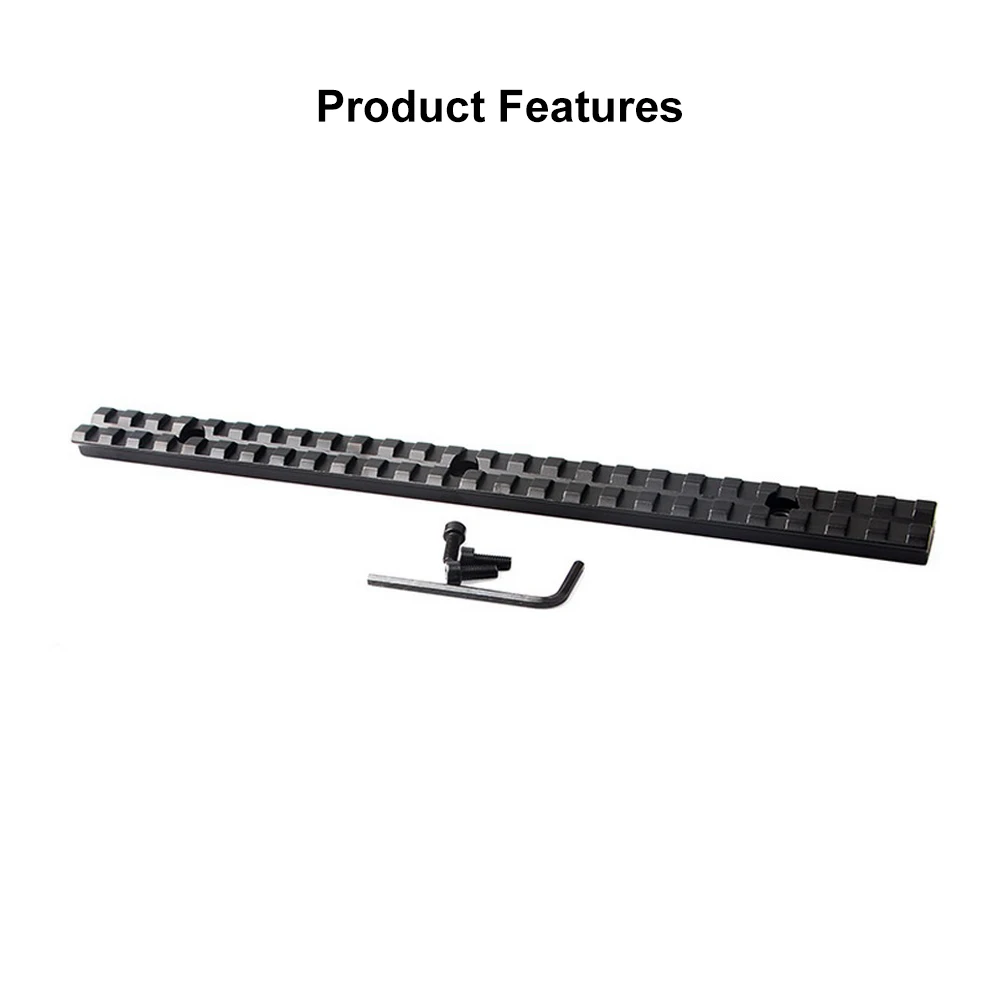 

D07 Dovetail Groove Track 2cm Long Fishbone Groove 5cm Tactical Scope Picatinny Rail Adapter 25 Slot 20mm Scope Base Hunting