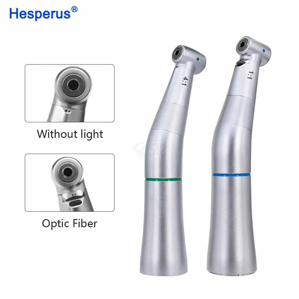 E20L Den tal Низкоскоростной наконечник Contra Angle k v 1:1 4:1 С / Без оптоволокна Синие кольца