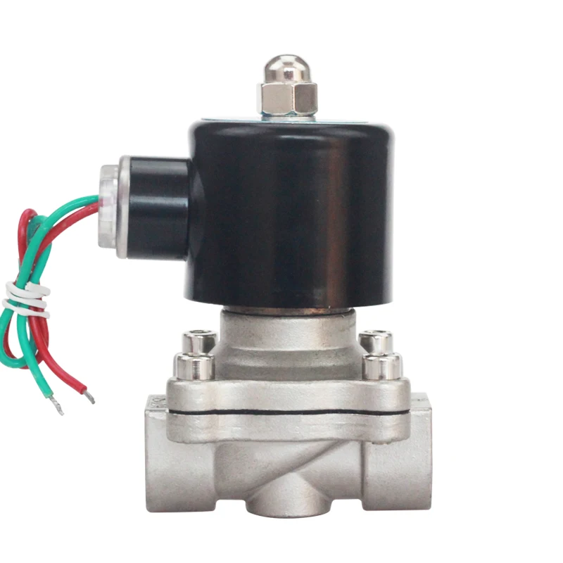 

Stainless Steel Solenoid Valve 4 Points Control Valve Water Valve DN15 Valve Anti-Corrosion High Temperature Resistance