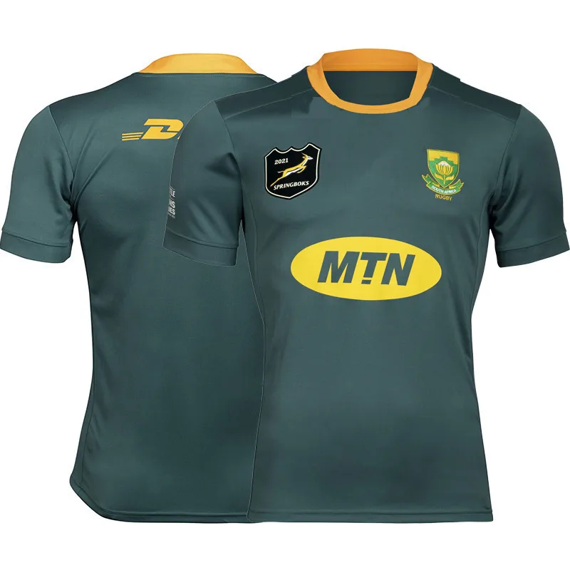 Новинка 2022 футболка для регби из Южной Африки женская с 3D коротким рукавом
