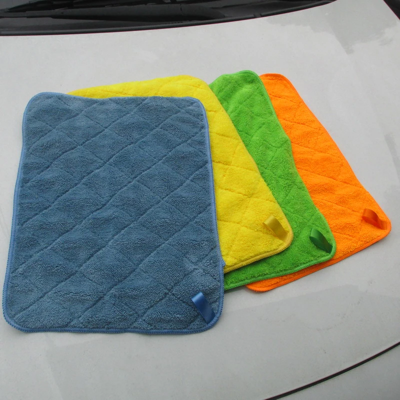 Auto Detaillering 40x30cm Auto Wassen Doek Microfiber Handdoek Car Cleaning Rag Voor Cars Dikke Microfiber Voor car Care Keuken