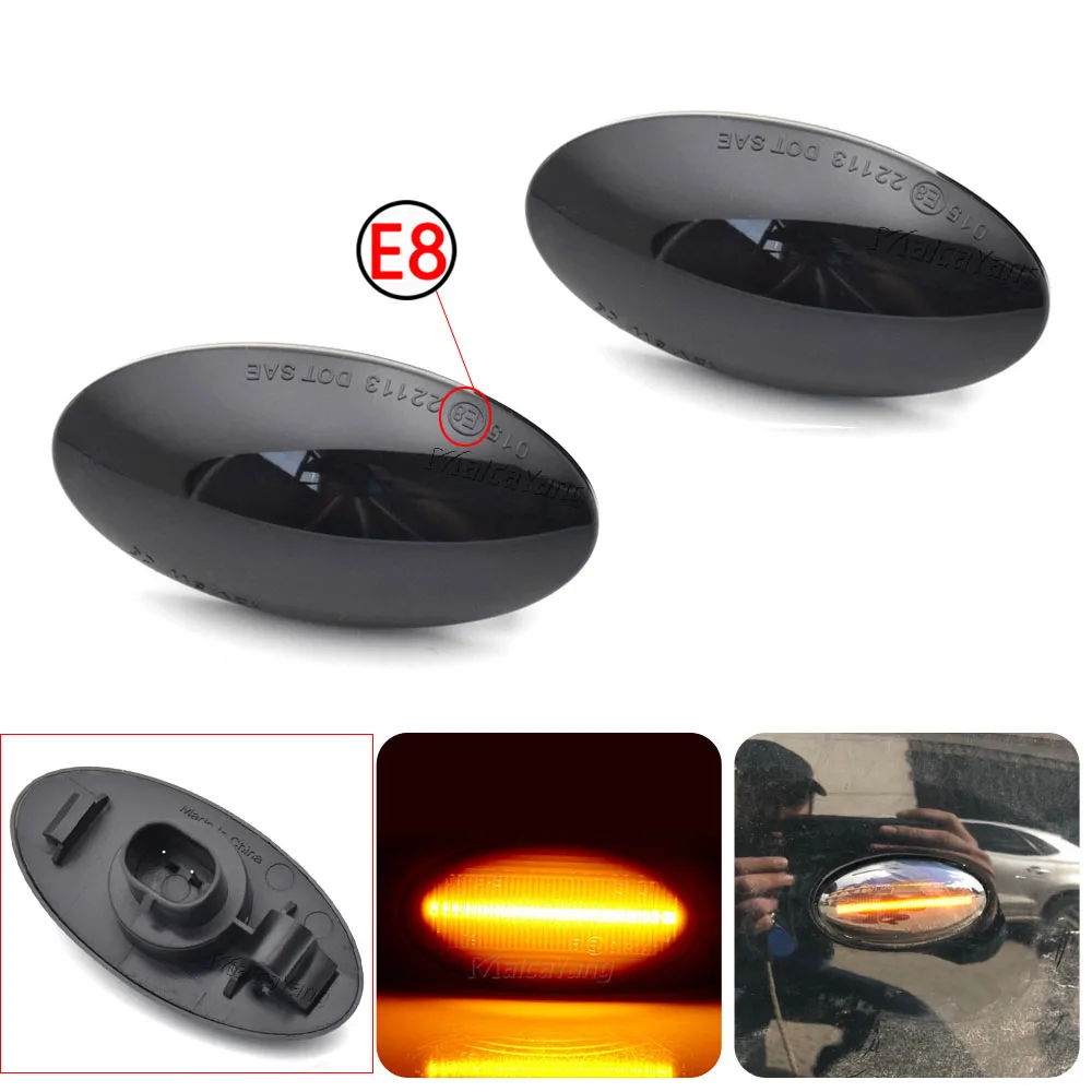 Динамический Светодиодный Боковой Габаритный Фонарь Для Suzuki Swift Jimmy Vitara SX4 Alto -