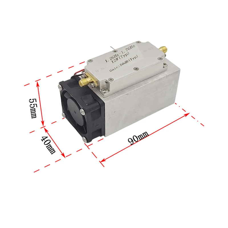 

RF Amplifier Module 1.2GHz -1.7GHz 12W