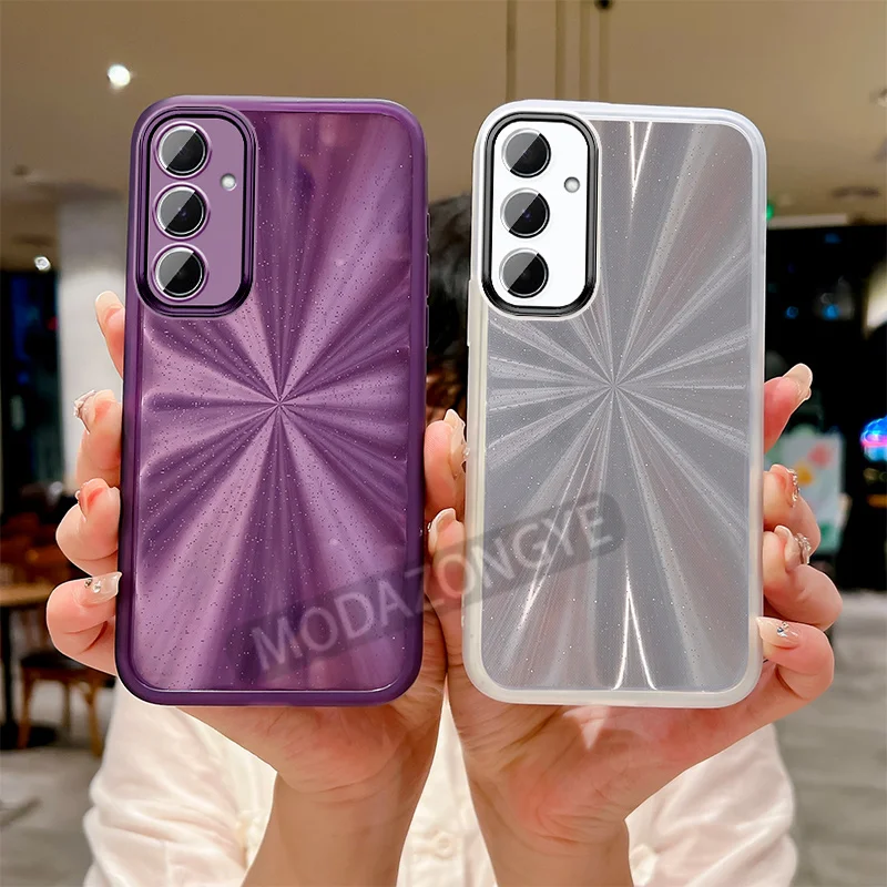 Чехол для Samsung Galaxy A14 5G цветной прозрачный чехол мобильного телефона из ТПУ с