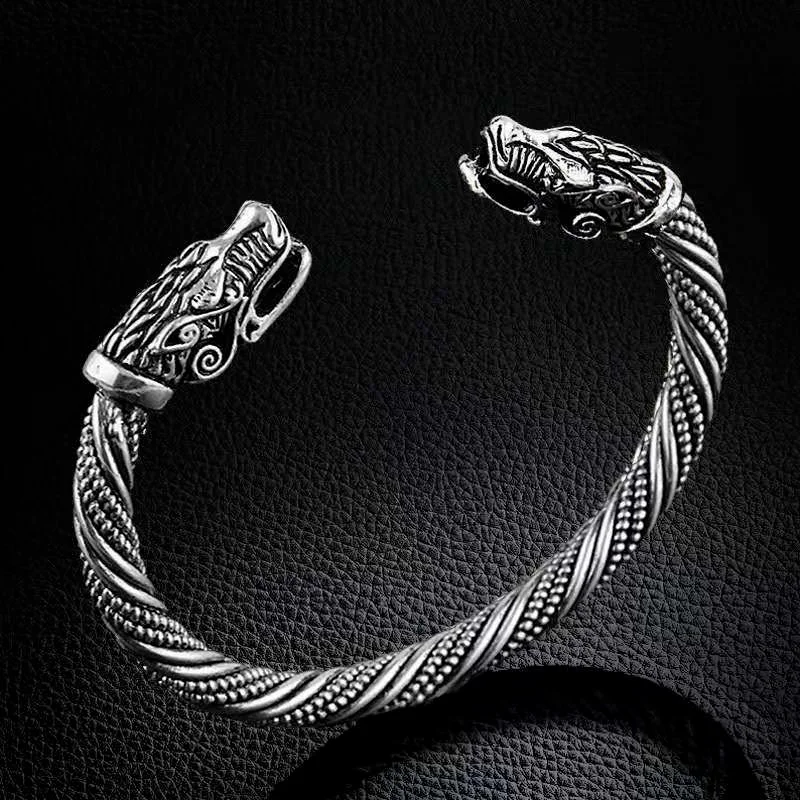 

Fashion Creative Metal Opening Cable Cord Bracelet Retro Domineering Faucet Open Bracelet Charm Men's Rock Punk Jewelry