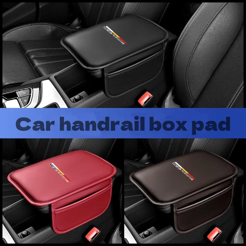 Фото Для Honda Mugen Power Civic Type R, Accord, CRV, HRV: подлокотник для автомобиля, накладка на подлокотник, подлокотник центральной консоли, автомобильные аксессуары. №2