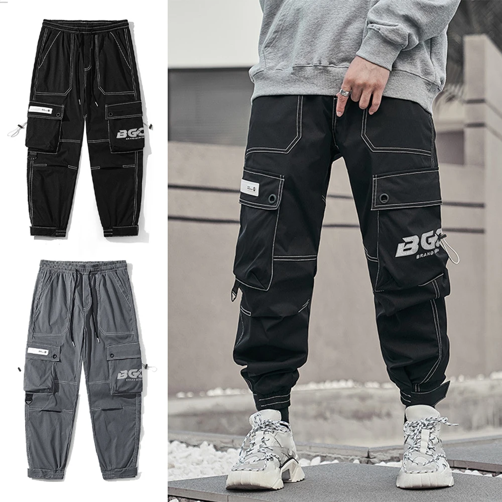 

Брюки-карго, мужские спортивные брюки, джоггеры, брюки в стиле хип-хоп, уличная одежда, брюки, мужские брюки, брюки