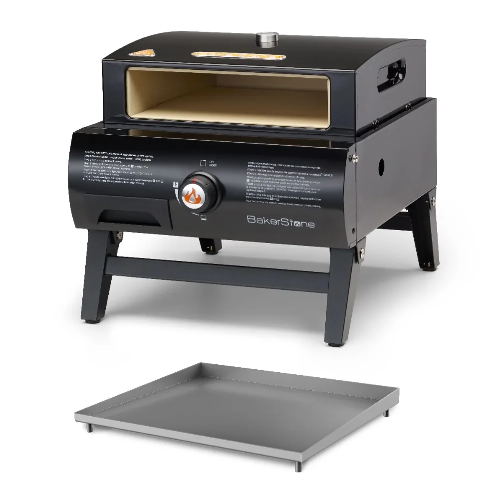

BakerStone Basics Series Portable Gas Pizza Oven and Griddle Combo