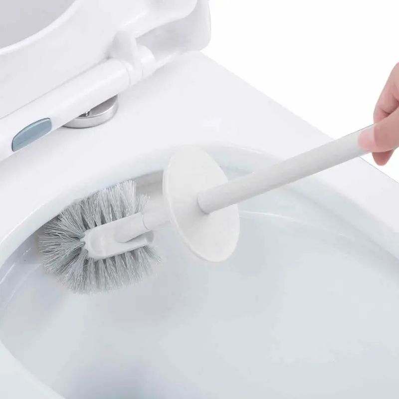 

Набор щеток и держателей для унитаза, Щетка Для Чистки унитаза с длинной ручкой, Мягкая шерстяная щетка для ванной комнаты