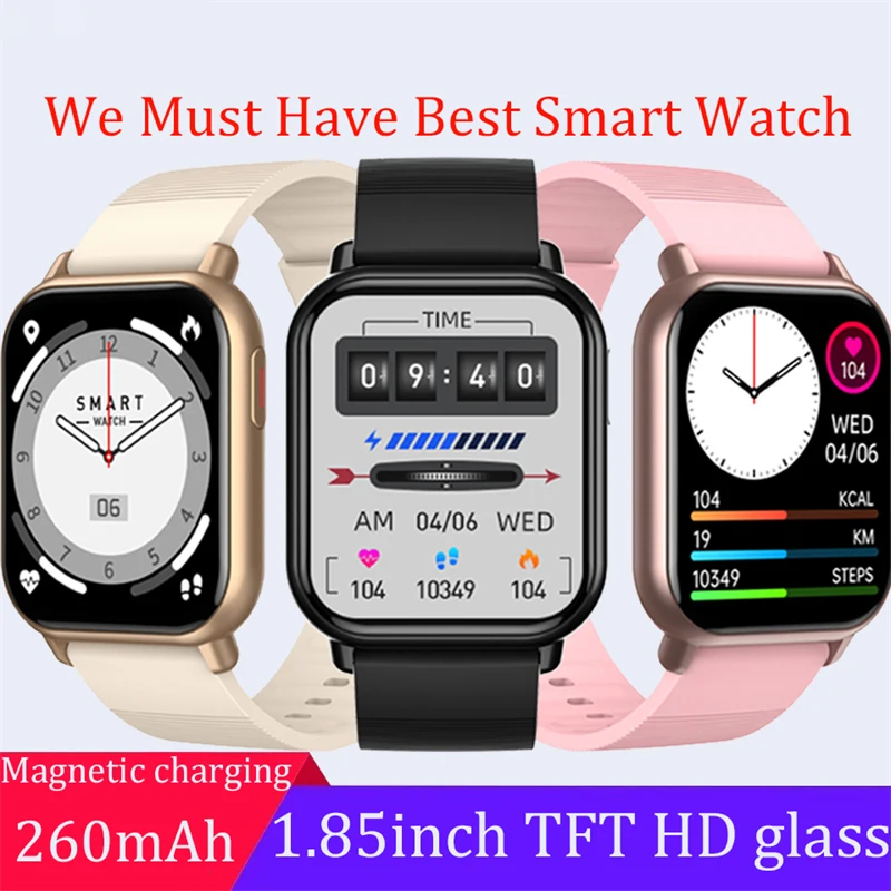 

Новинка 2023, Смарт-часы ZW32 с измерением температуры тела, мужские спортивные Смарт-часы с напоминанием о звонках, мужской фитнес-трекер для Android и ios