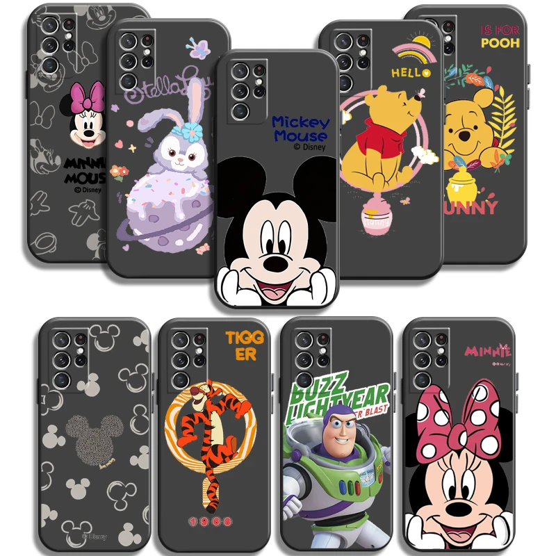 

Disney Mickey Phone Cases For Samsung Galaxy S22 Ultra S20 S20 FE S20 Lite S20 Ultra S21 S21 FE Ultra Soft TPU Coque Back Cover
