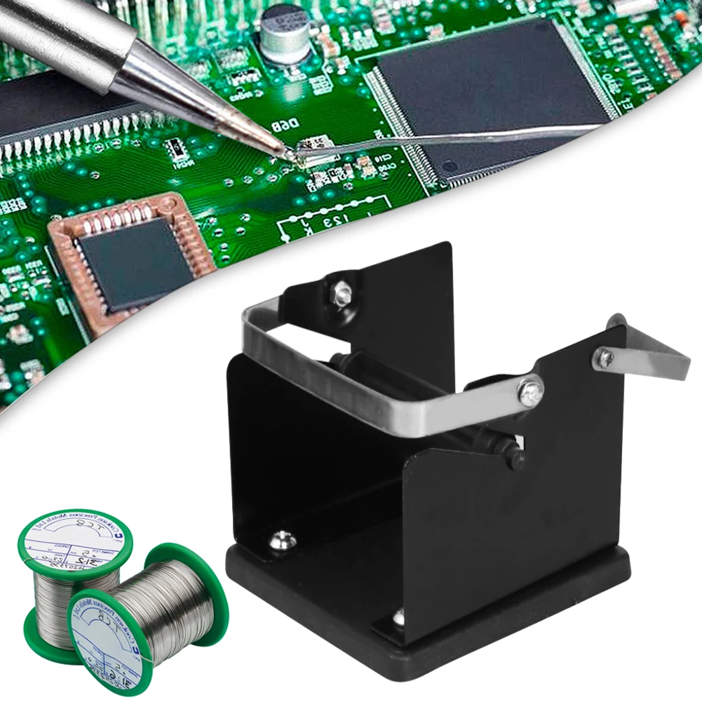 

Solder Wire Stand Durable Adjustable Reel Dispenser Holder Tin Management Spool Sturdy And Durable Welding Tools Accessories