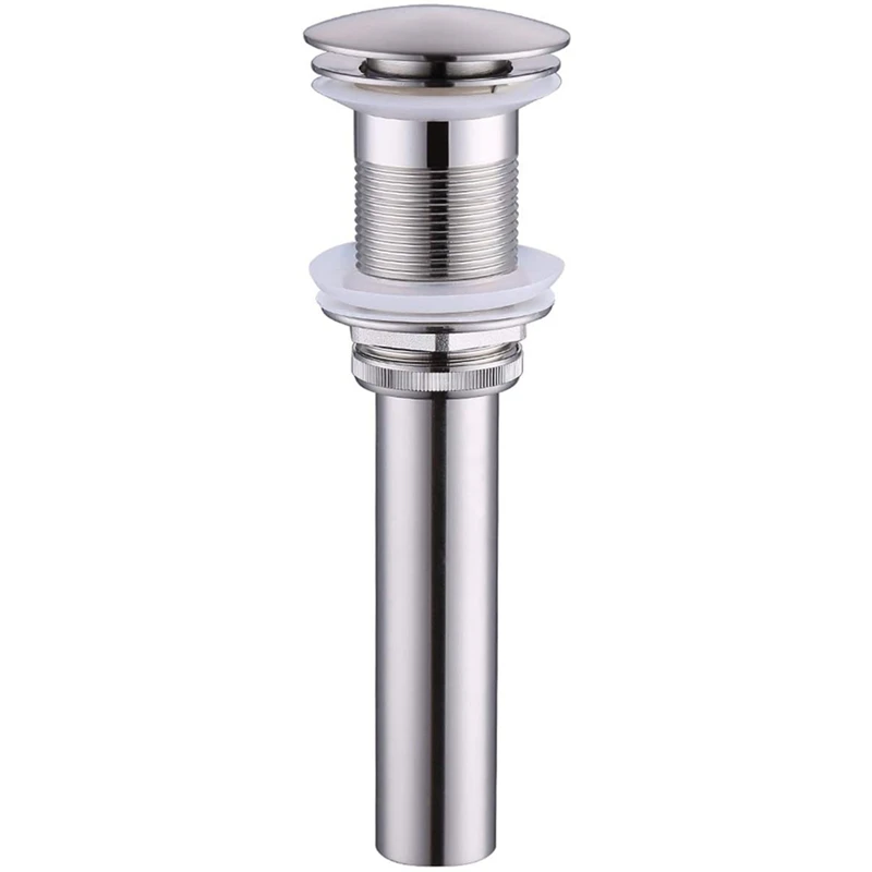 

Слив раковины без перелива, слив раковины в сборе, стопор раковины из матовой латуни