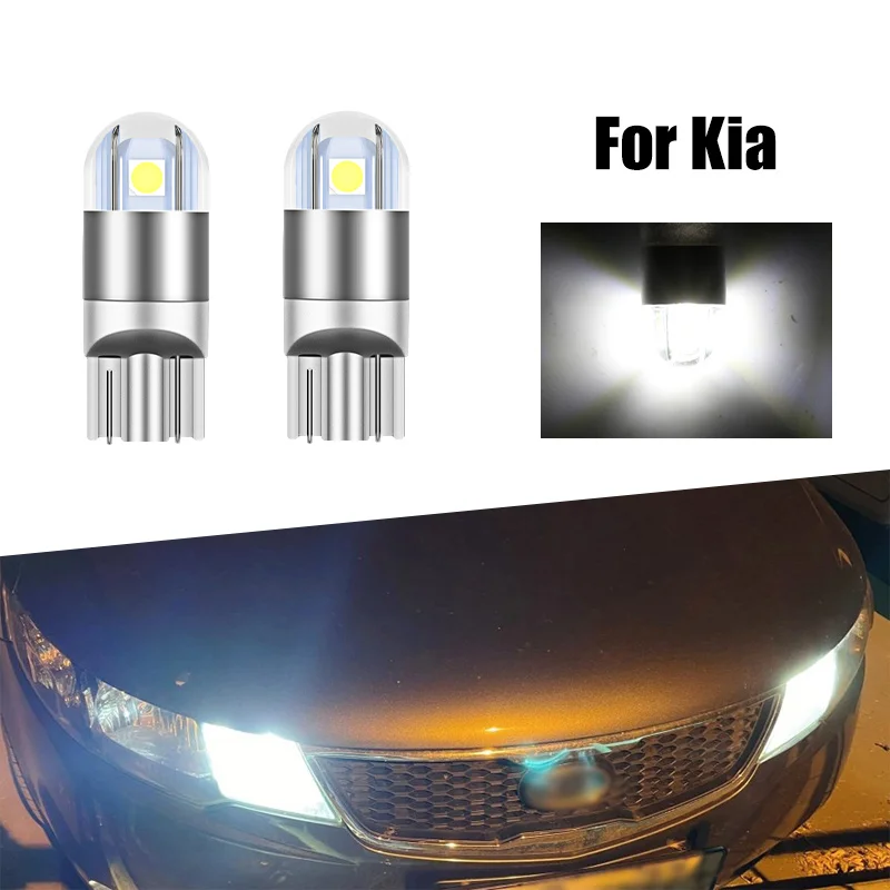 

4x T10 W5W 12V Светодиодная лампа заднего света для Kia Rio K2 Ceed K3 K5 RIO FORTE SPORTAGE CERATO CARENS SORENTO