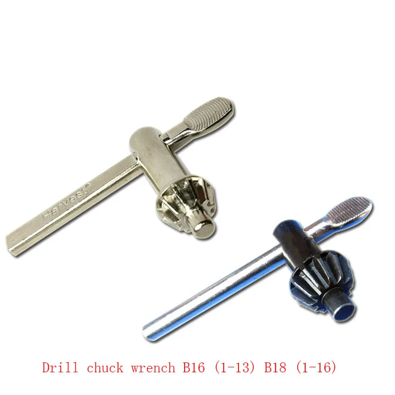 1PC New Bench Drill Chuck Key Wrench 1-16 Thumb Handle Chuck Key B16/B18 Tapping Machine Drill Chuck Wrench