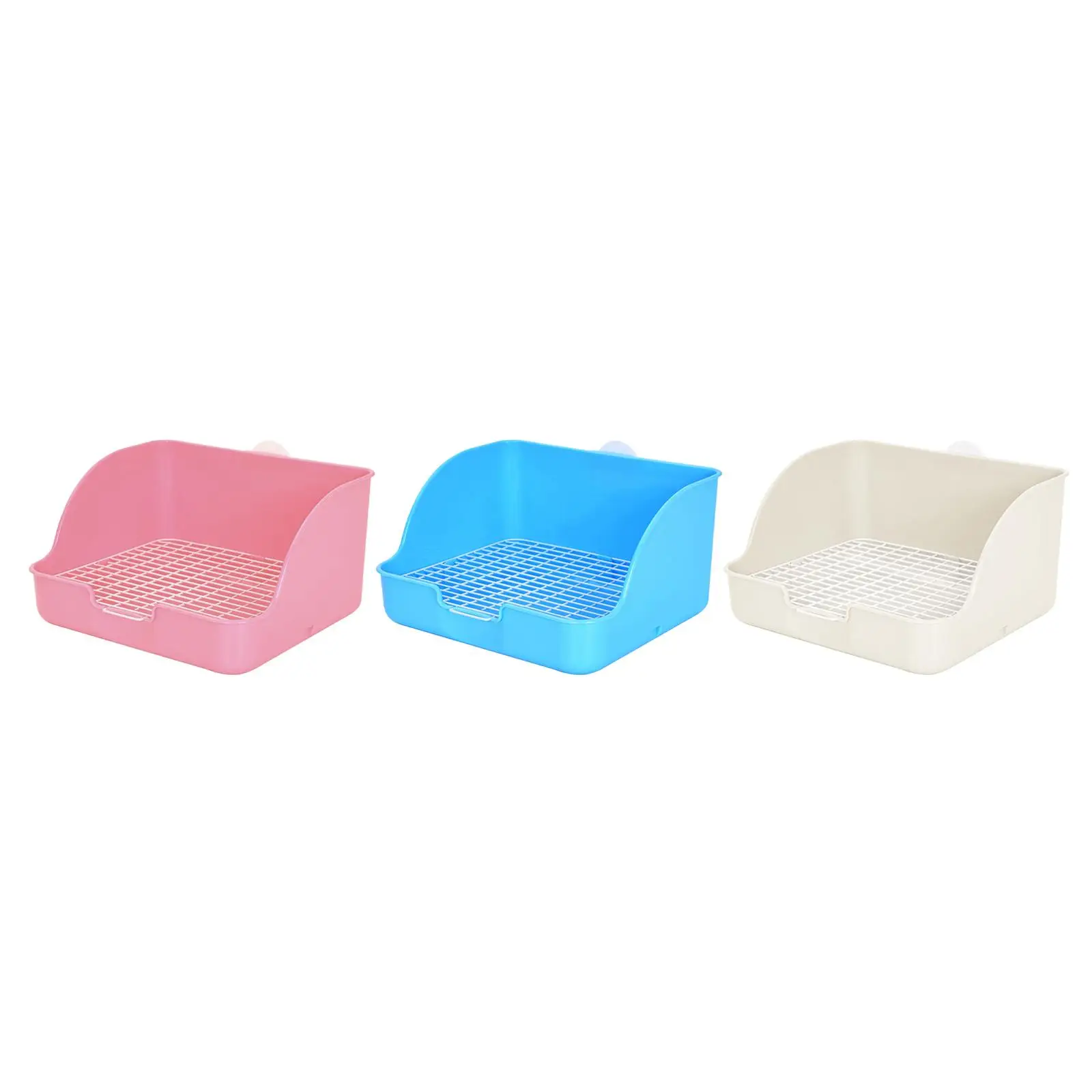 

Rabbit Litter Box Bedding Cage for Chinchillas Guinea Pigs Ferrets