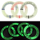 Наклейка для автомобиля, дневной свет, 3D переключатель, наклейки для автомобиля, Декор