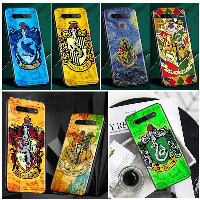 

Art Logo Potters Wand Harries Phone Case Black For LG Q60 V60 V50S V50 V40 V30 K92 K71 K61 K51S K41S K50S K22 G8 G8X G8S ThinQ