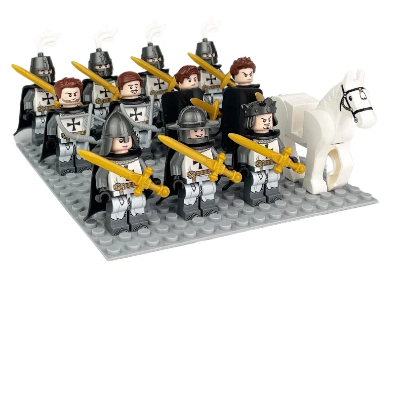 Блоки из искусственной кожи мини-статуэтки пластиковые игрушки для детей