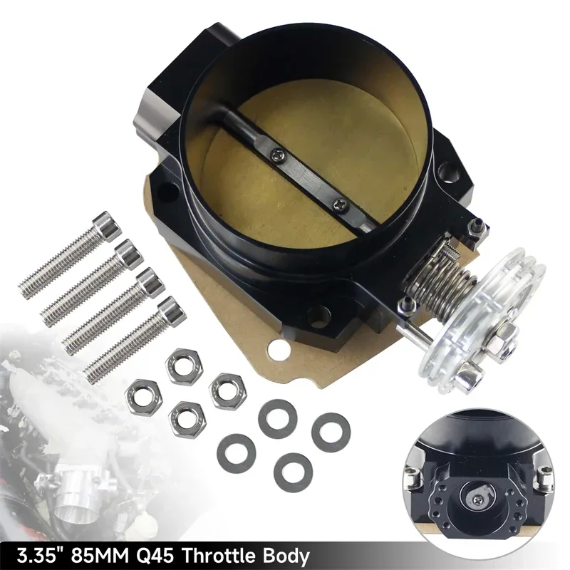Впускной коллектор дроссельной заслонки 3 35 дюйма 85 мм Q45 подходит для Nissan Skyline R33