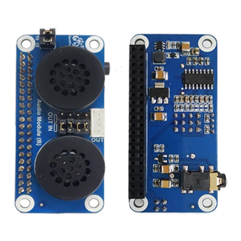 Raspberry Pi 4B/3B/Zero Плата расширения динамика PWM звуковая карта GPIO усиление звука |