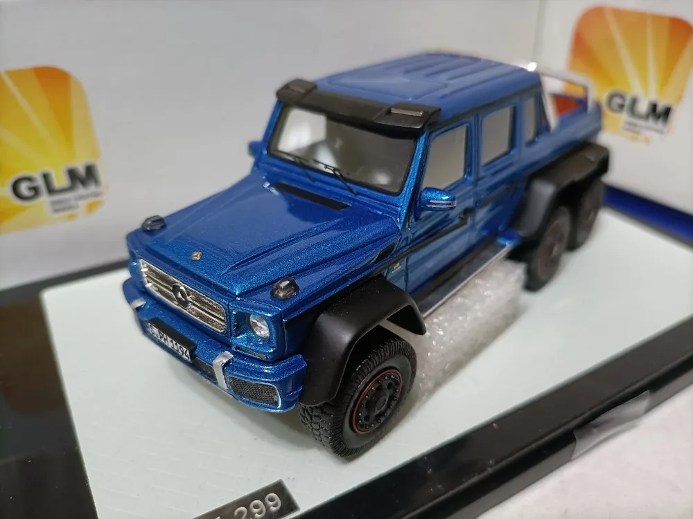 

GLM 1/43 BENZ GL63 6x6 modified off-road pickup truck model