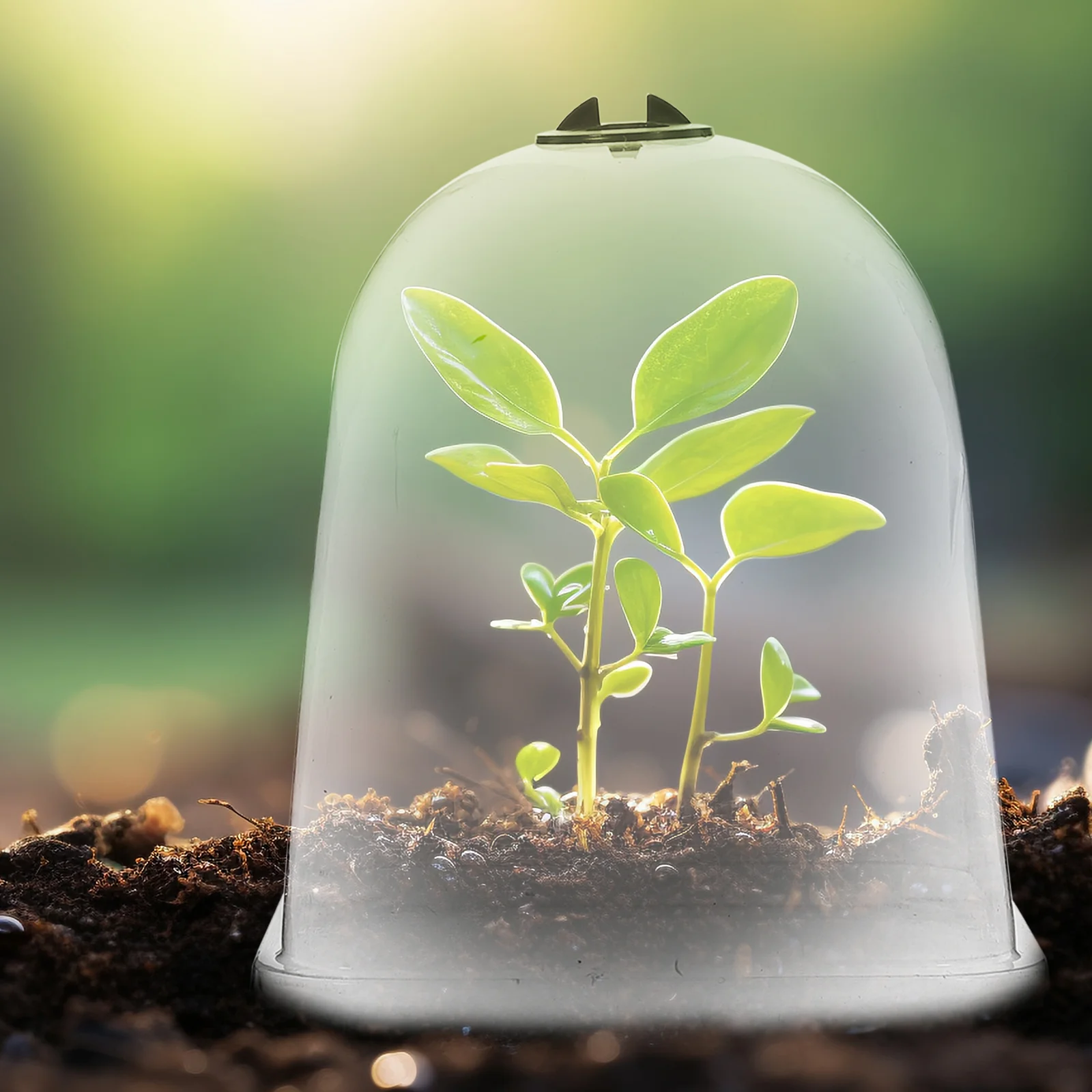 10 шт. изоляционная крышка купольный горшок для сада прозрачный клош колокольчик