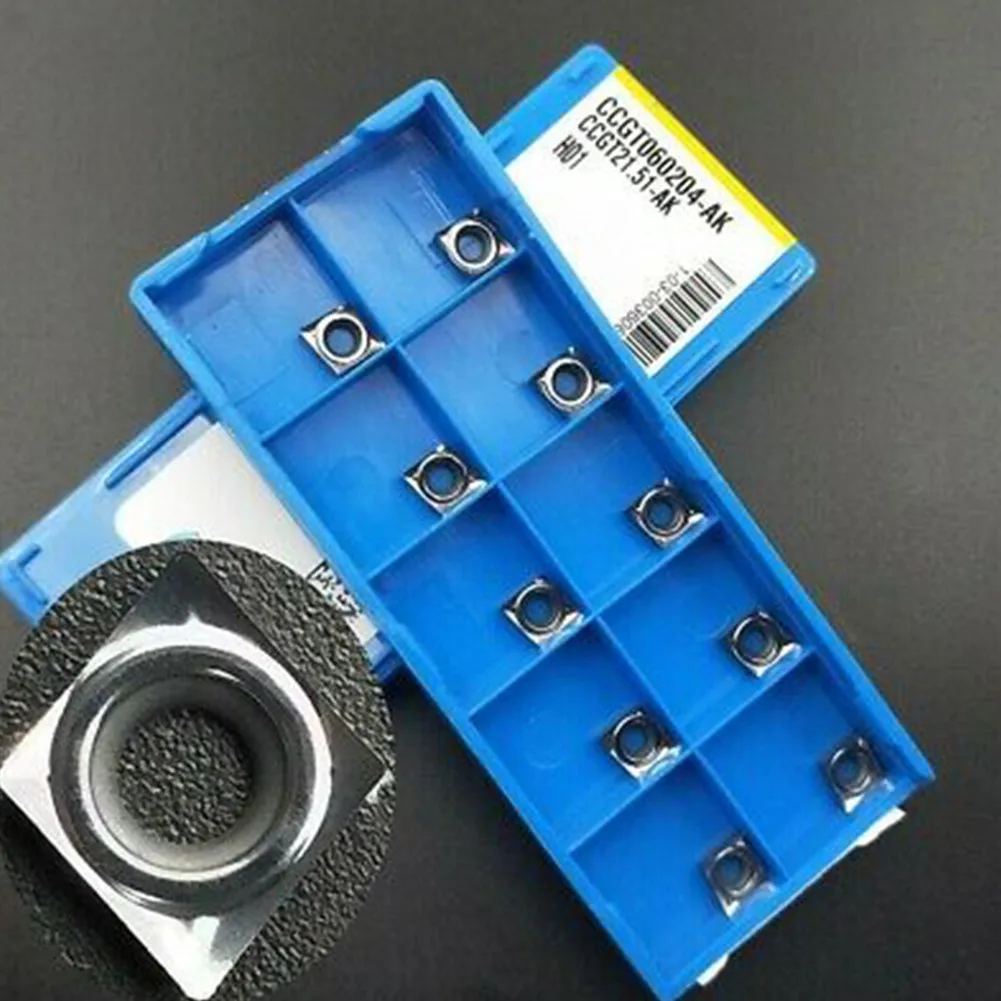 

Accessoires Durable High-Quality Useful CCGT060204-AK H01 Blade Carbide CCGT060204-AK H01 Blade CCGT21.51 Carbide Tool