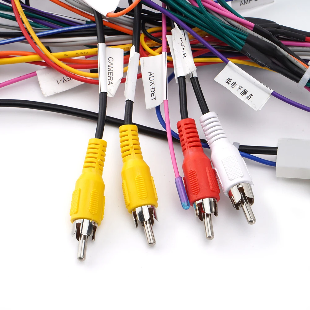 Проводной адаптер проводки Canbus Box жгут проводов для автомобиля с усилителем JBL