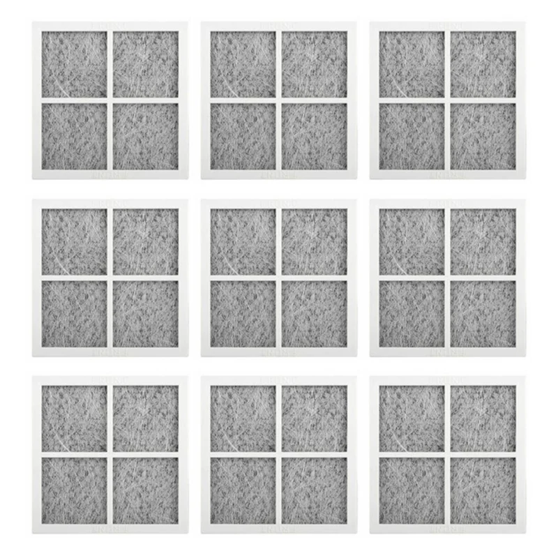 9 Pcs Replacement Air Filter For LG LT120F Kenmore Elite 469918 Refrigerator Adq73214402, Adq73214404
