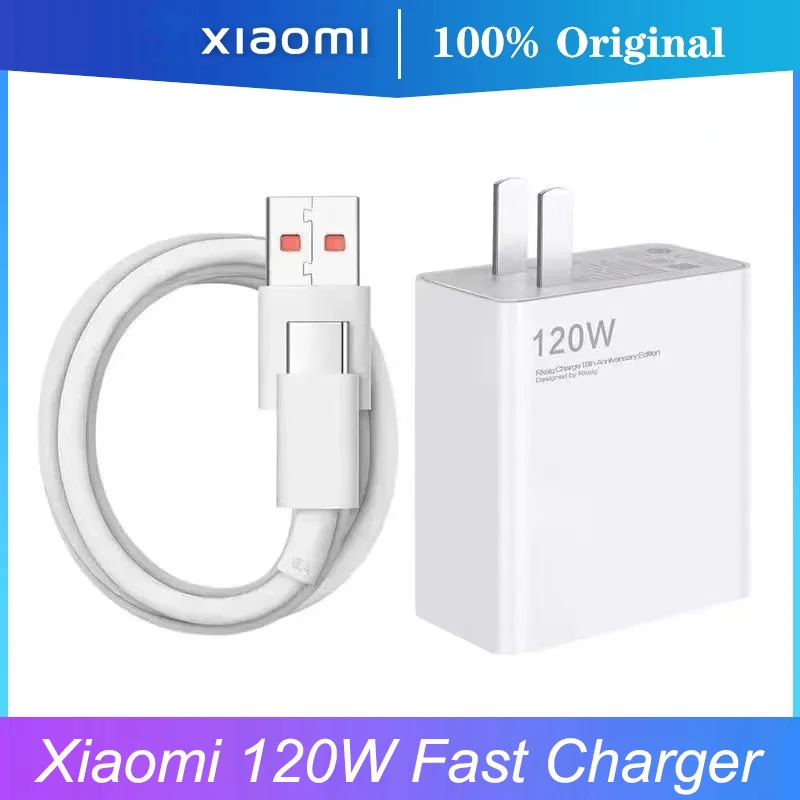 

Зарядное устройство 100% Xiaomi 120 Вт и 6A USB Type C для Xiaomi Black Shark 4 4Pro 4s 4spro 5 5pro 5RS Быстрая доставка Аксессуары для телефонов ЕС