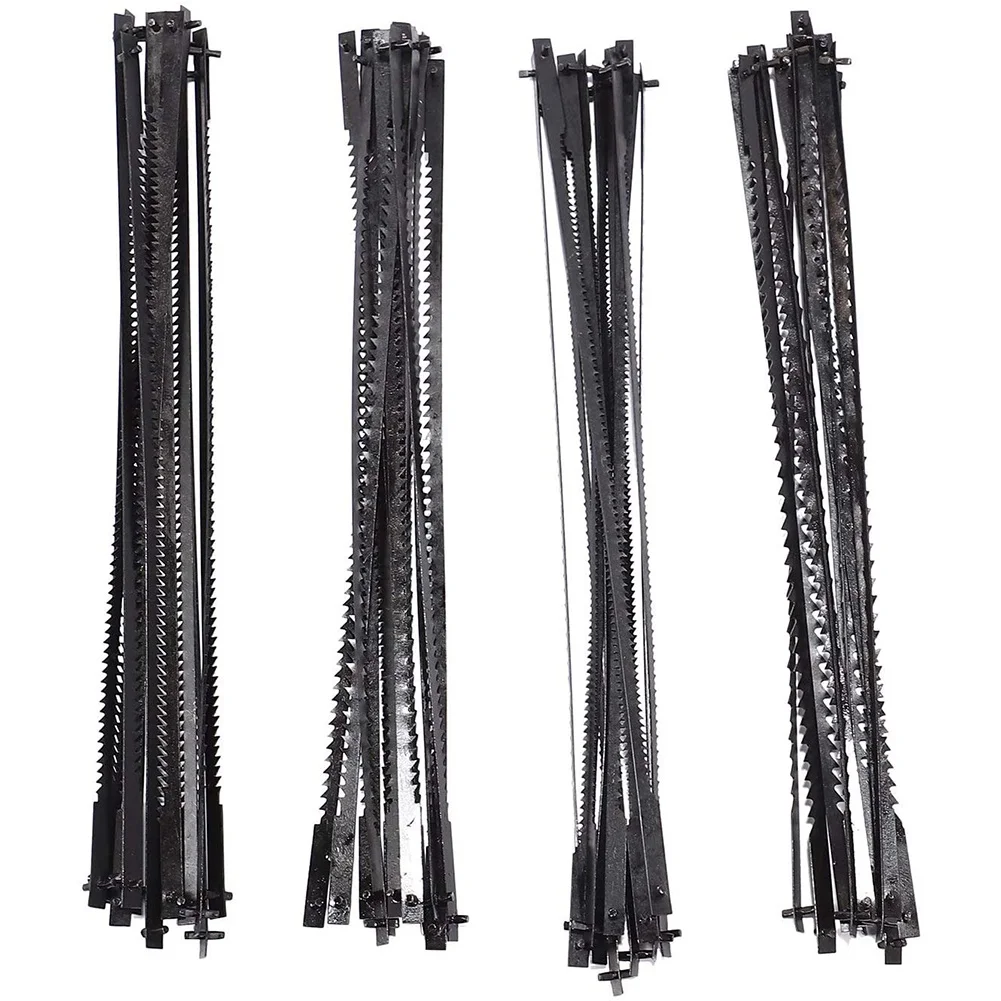 

12Pcs 5 Inch Pinned Scroll Saw Blades TPI 10/15/18/24 Power Tools Accessories for Woodworking for DIYers