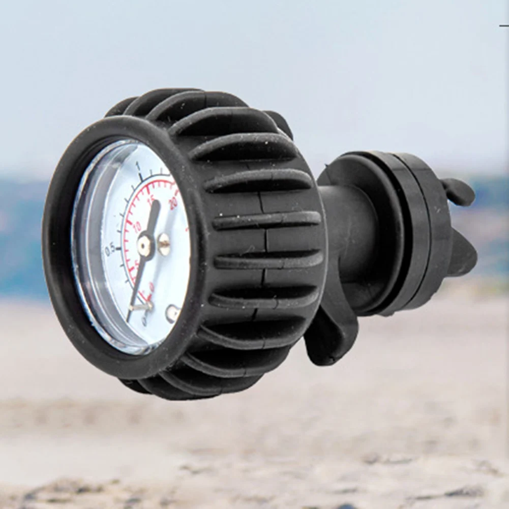 

Манометр для Каяка 23Psi воздушный клапан черный для лодки каяка для надувного измерения высокая производительность