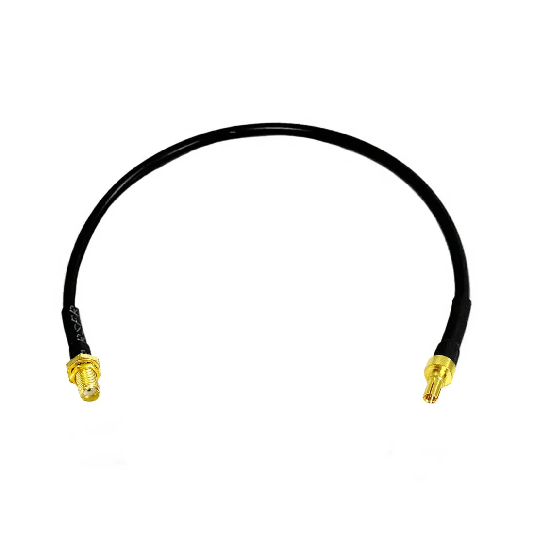 

1pc Cable SMA Female Jack Nut to CRC9 Male Straight/Right Angle Connector RG174 Coaxial Cable 20cm/30cm/50cm/100cm