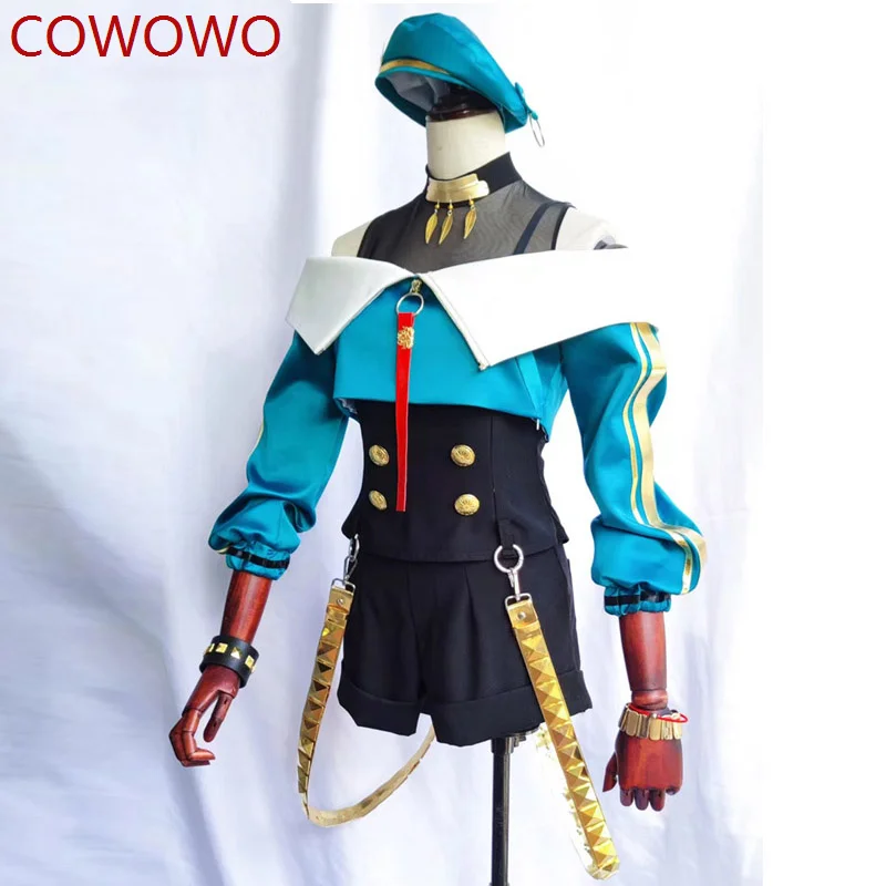 

COWOWO аниме Fate/Grand Order FGO Tlaloc Cos игровой костюм, милая униформа, косплей костюм на Хэллоуин, Женский костюм для ролевых игр