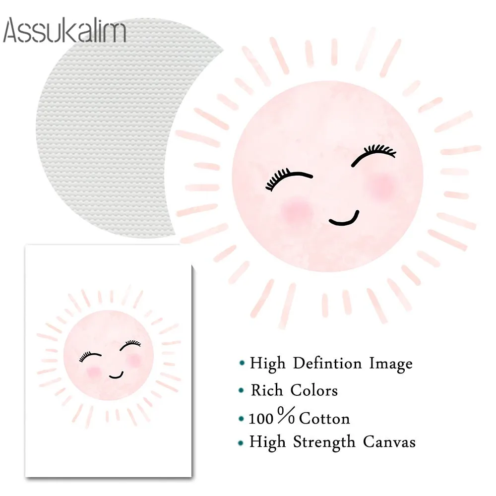 Бабочка холст печать балет девочка плакат солнце Радуга настенная живопись