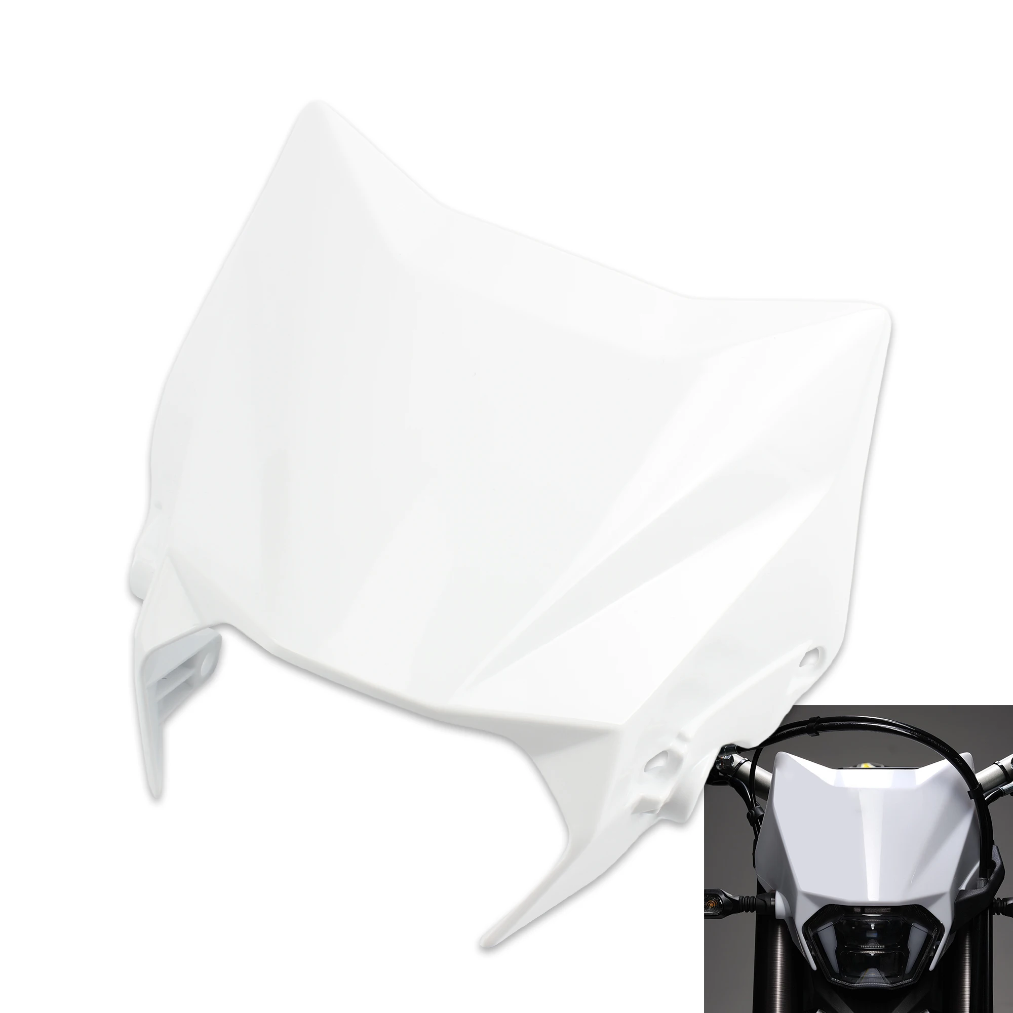 

Для Sur-Ron Ultra Bee мотоциклетный абажур для фар Surron аксессуары электрический внедорожник передняя крышка лампы