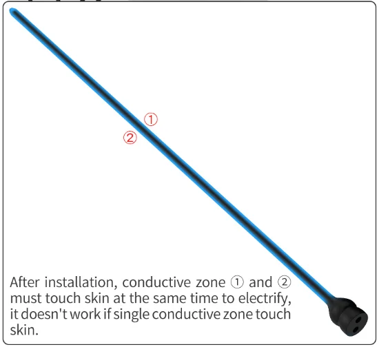 Биполярная электрическая вилка для пениса супер длинный уретральный