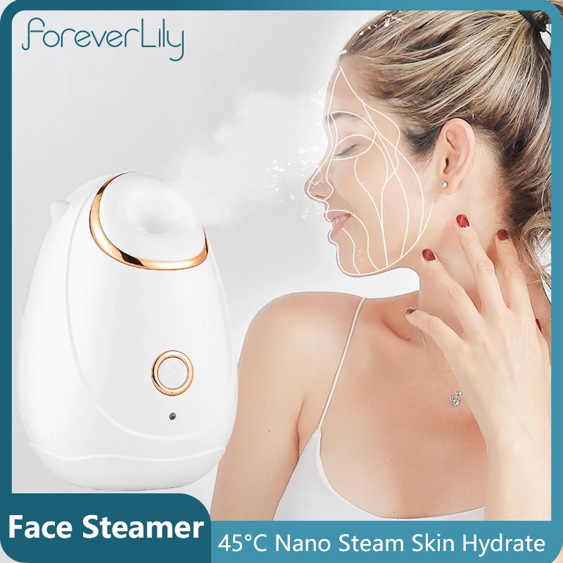 

Nano Ionic Facial Steamer Hot Mist Moisturizing Humidifier Face Steam Sprayer Open Pore Deep Cleaning Hydration Skin Care Tools