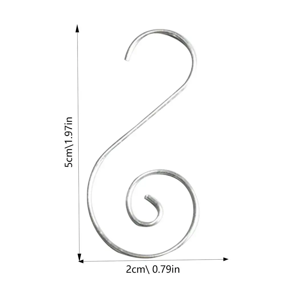 

Рождественские крючки для украшений из нержавеющей стали 20 шт.