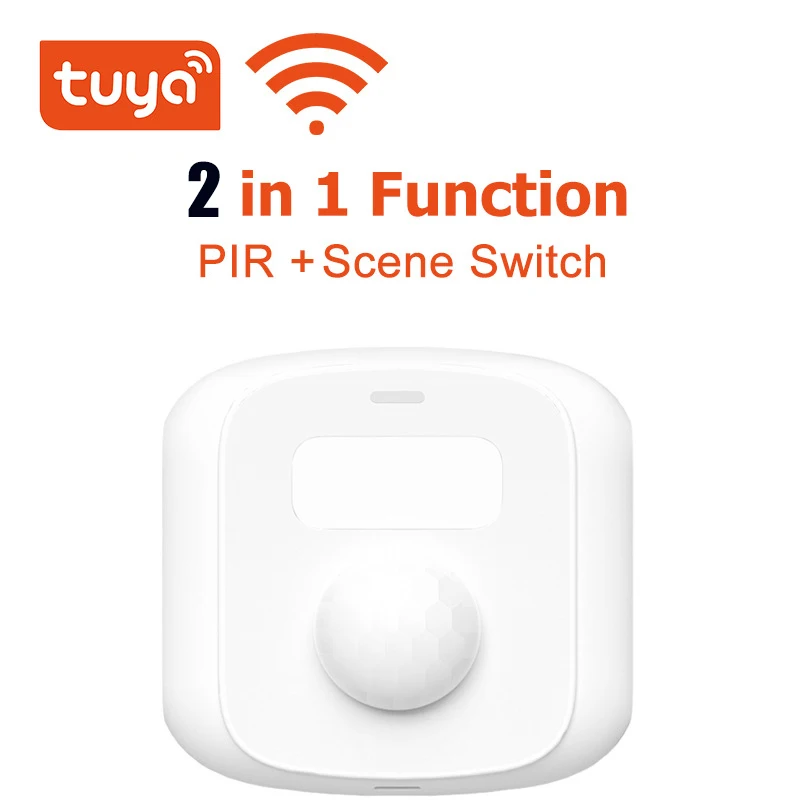 

3 в 1 датчик для домашней безопасности с фонариком, датчик Zigbee, умный датчик человеческого тела, функция переключения, Wi-Fi, датчик Pir