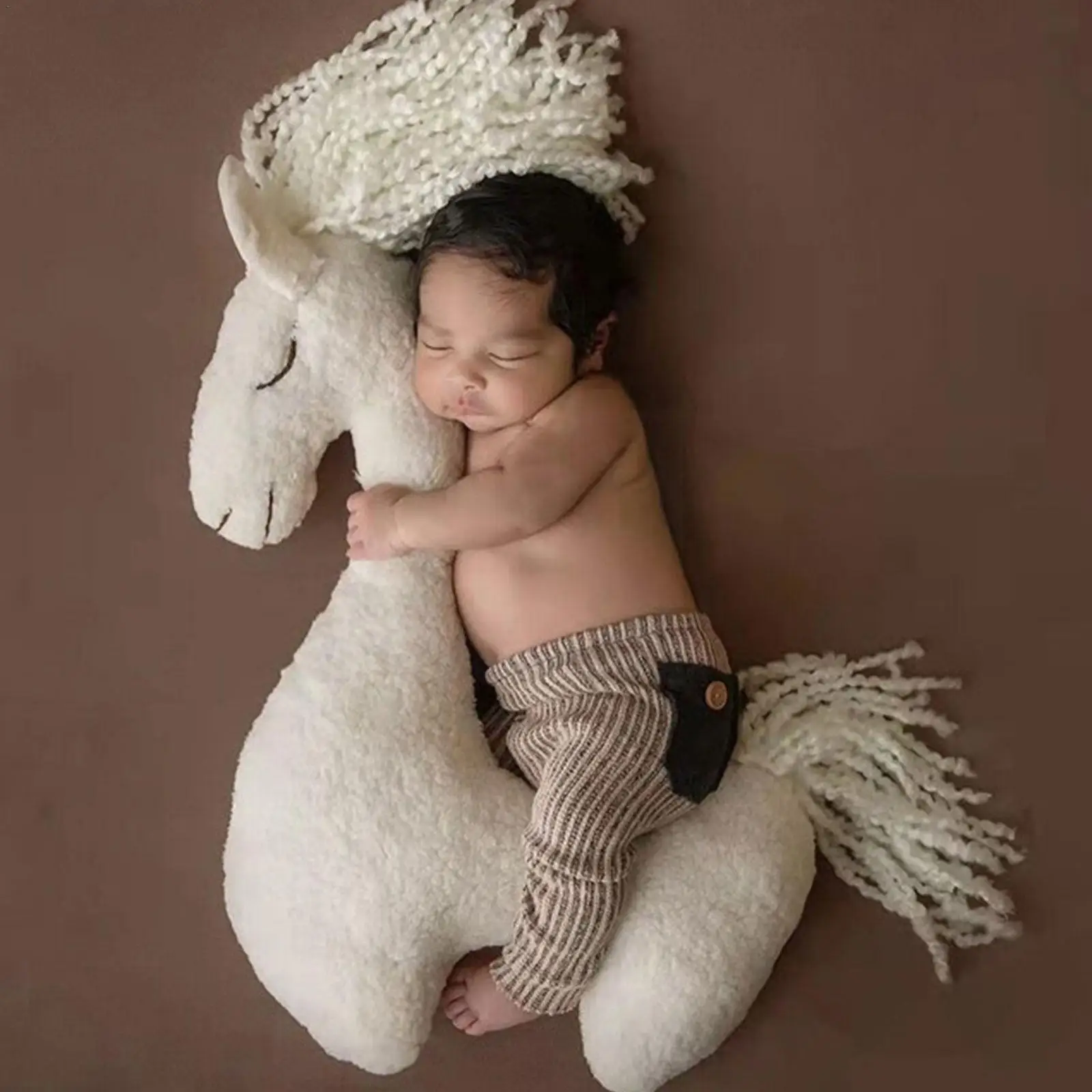 

Photography Posing Pillow for newborn Baby Annimal Horse Cushion Backdrops Photo Studio Photography Mat Studio Accessories F4Y9